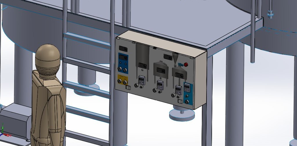 Sistema de Control de Brewhouse 2000 litros