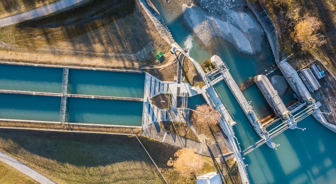 Infraestructura eléctrica de generación y distribución